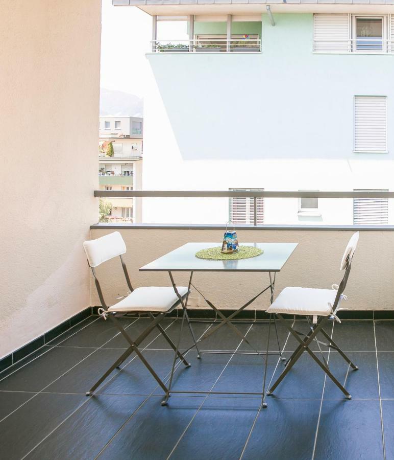 Schoene Ferienwohnung Mit Panoramablick Локарно Экстерьер фото